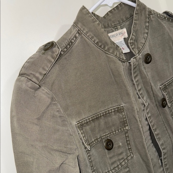 Vintage American Rag Military Style
Jacket Army Green Women's Sz S 100%
Cotton - Picture 5 of 12